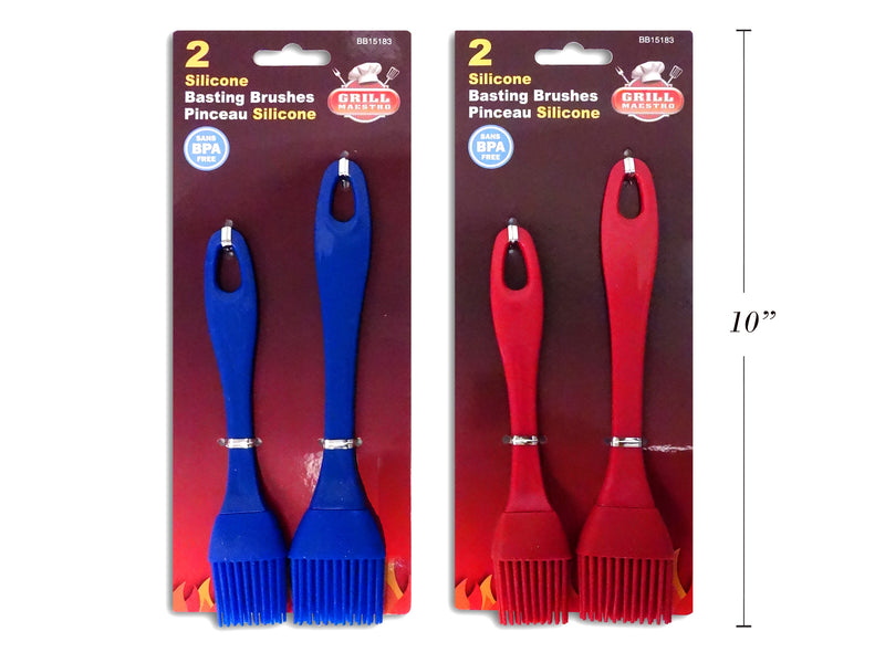Silicone Red Or Blue BBQ Basting Brush