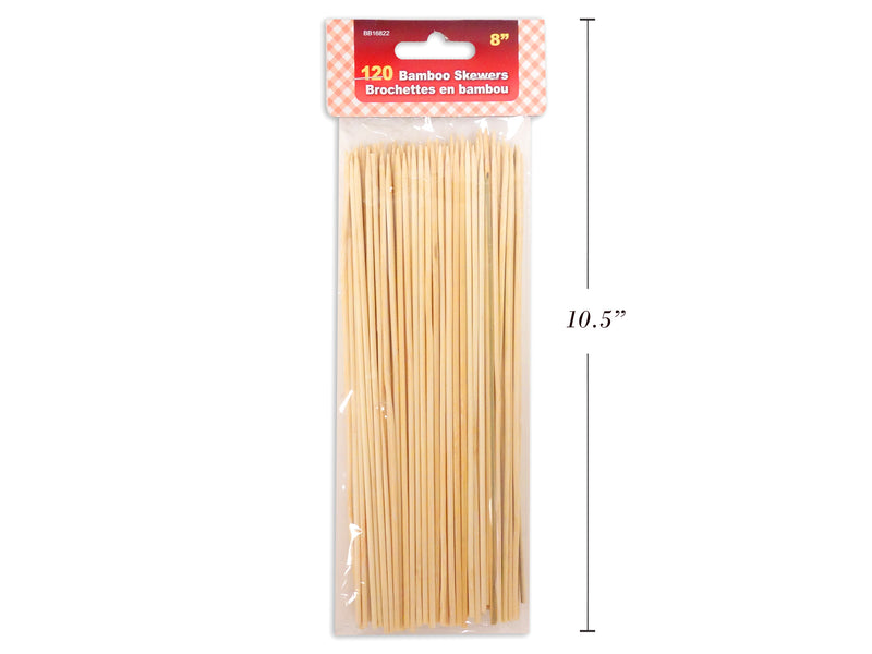 Bamboo Skewers 120 Pack