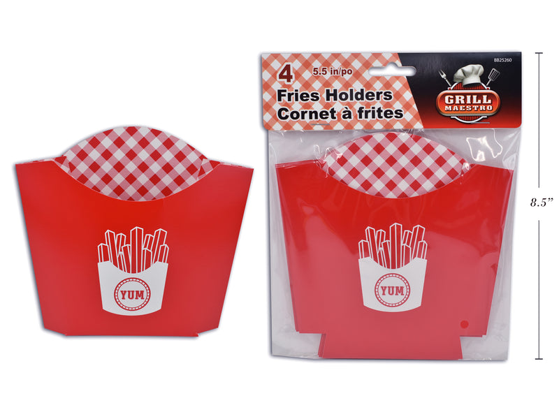 French Fry Holders 4 Pack