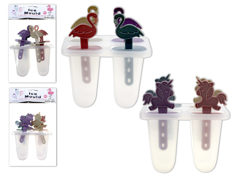 Flamingo Unicorn Handle Ice Pop Makers