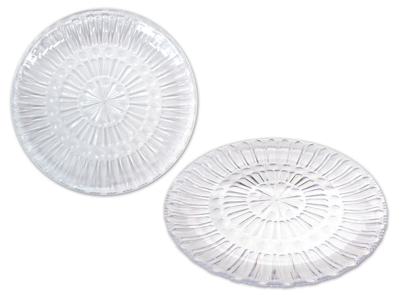 Crystal Round Serving Plate