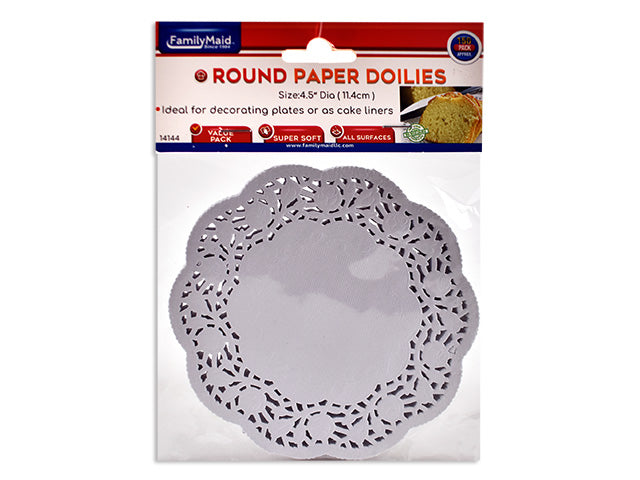 Round Paper Doilies 100 Pack