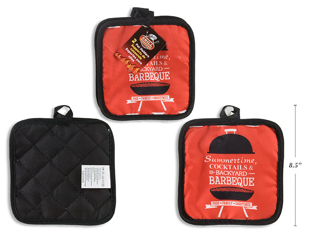 Bbq Grilling Pot Holders