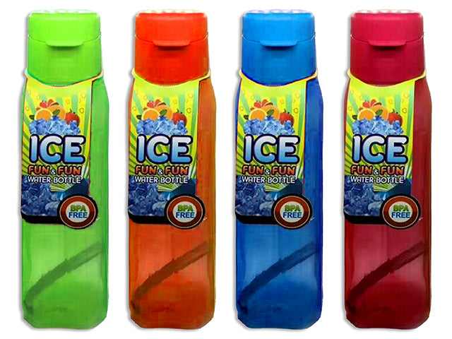 Frosted Flip Top Sports Water Bottle