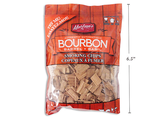 Macleans Authentic Bourbon Barrel Smoking Chip
