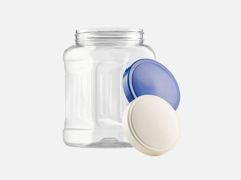 Transparent Plastic Jar