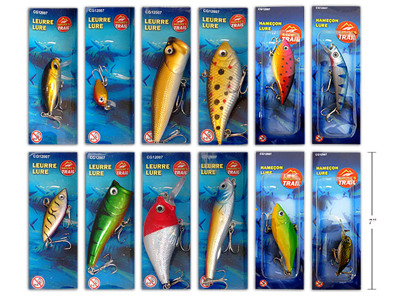 Hard Lure And Hook Assortments