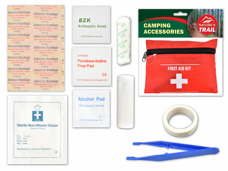 First Aid Travel Kit Pouch