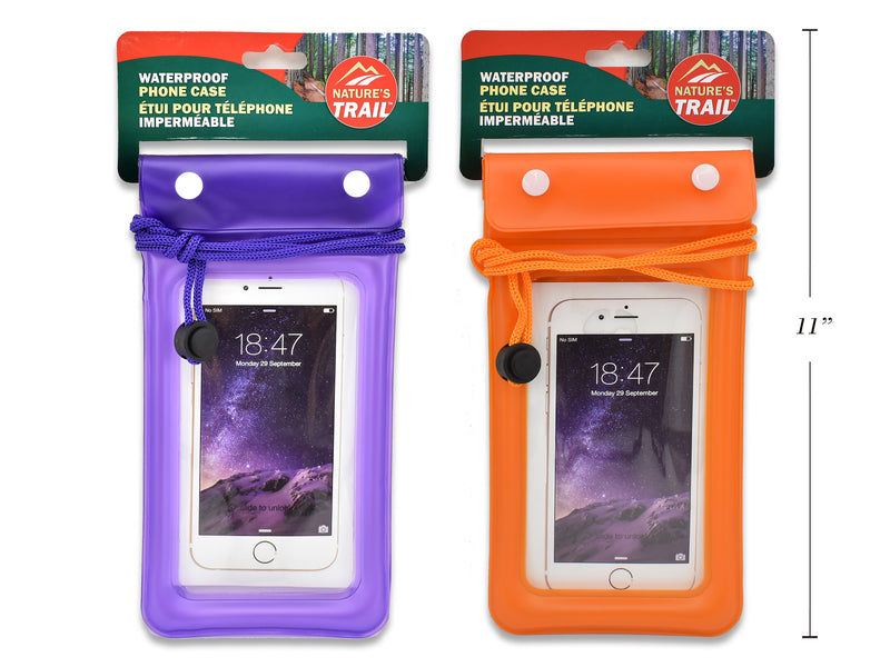 Waterproof Smart Phone Case With Cord