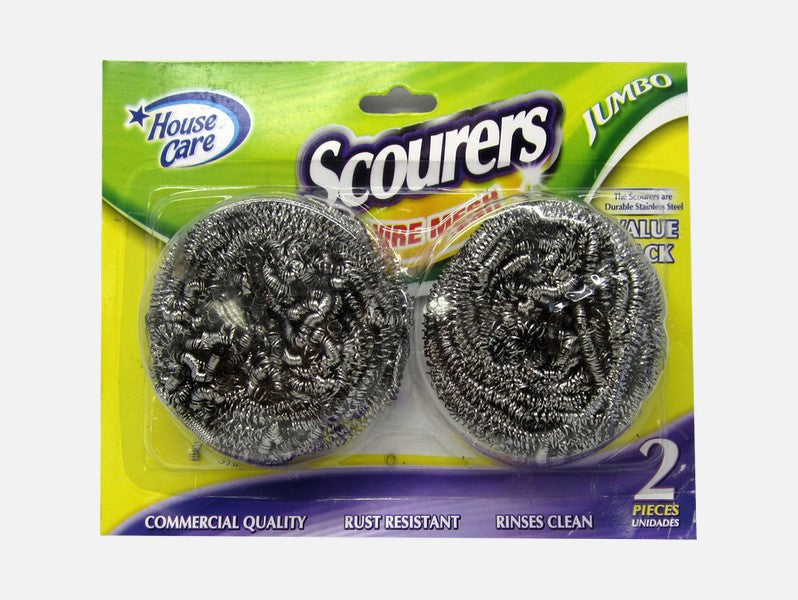 Stainless Steel Scourer 2 Pack