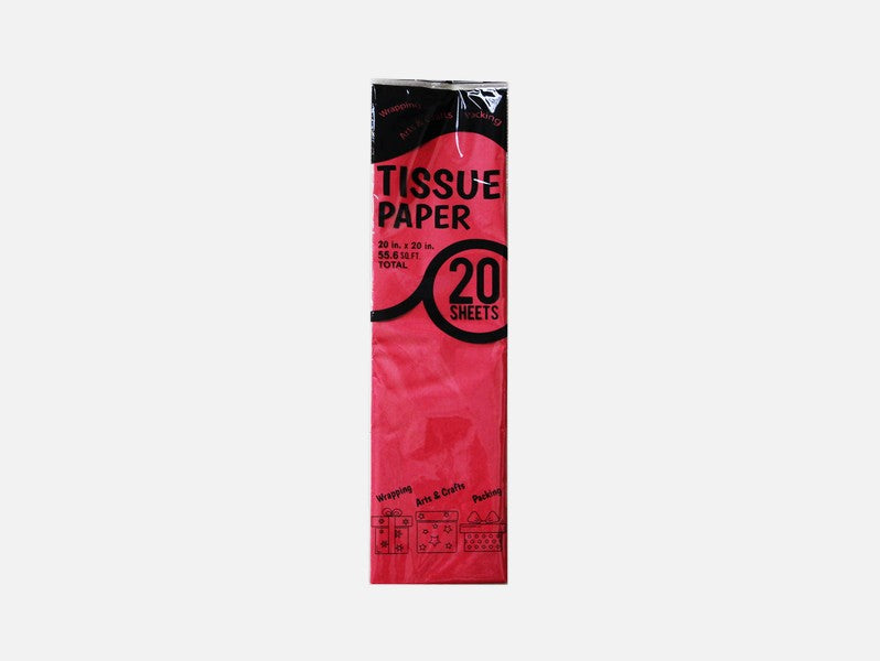 Red Tissue Wrap