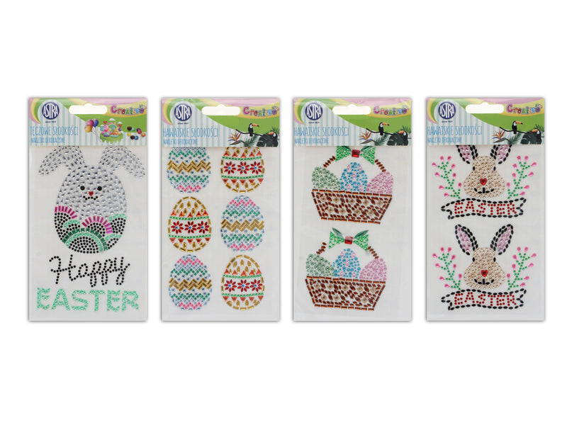 Easter Crystal Stickers