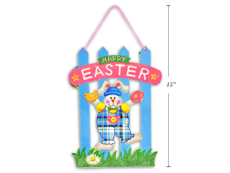 Easter Hanging Glitter Foam Plaque