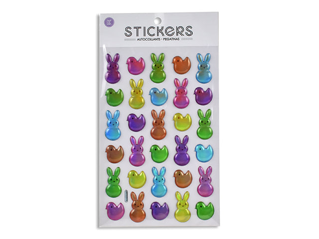 Easter Epoxy Pop Up Stickers