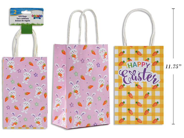 Easter Printed Kraft Gift Bags