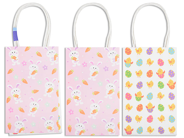 Easter Printed Kraft Gift Bags