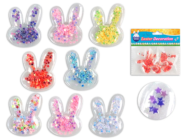 Easter Confetti Filled Bunny Shaker Embellishment