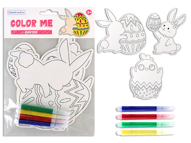 Easter Color Your Own Easter Cards With Markers