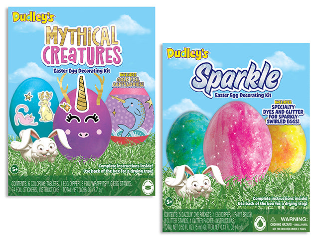 Dudleys Mythical Creatures And Sparkle Egg Dye Kit