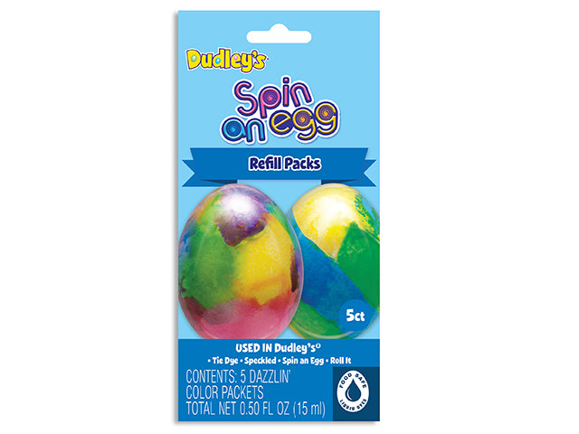 Dudleys Spin An Egg Dazzling Color Refill Pack