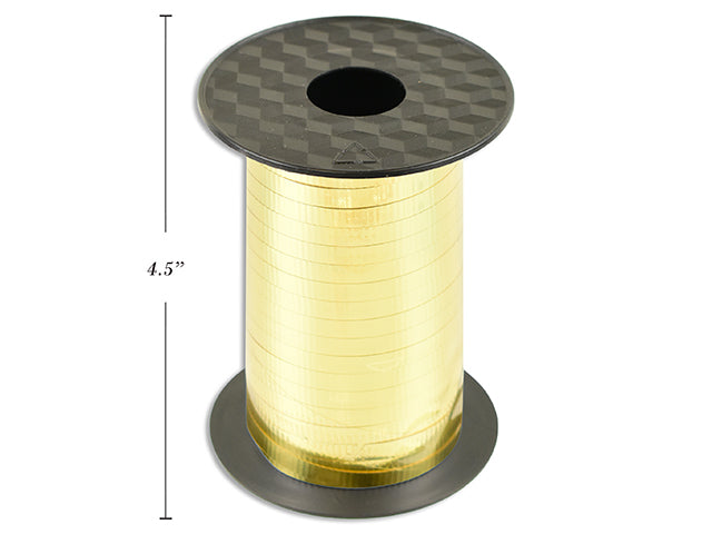 Metallic Gold Curling Ribbon 5MMX75 Yards