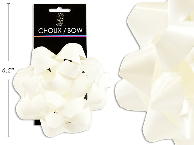 Star Bows 5'' Matte White