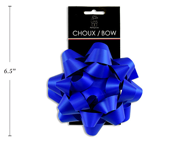 Star Bow 5'' Matte Royal Blue