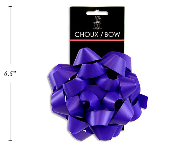 Star Bow 5'' Matte Purple