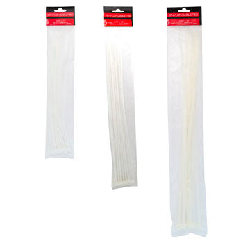 Jumbo White Cable Ties