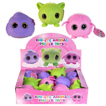 Big Eye Animal Puffer Toy