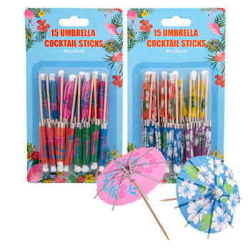 Umbrella Cocktail Sticks