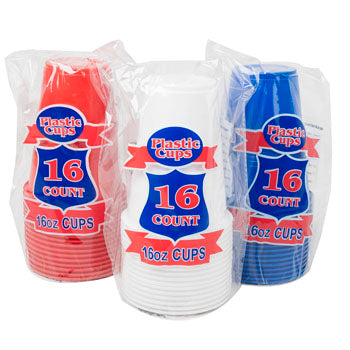 Patriotic Plastic Cups