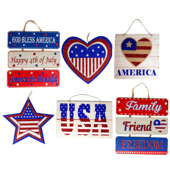 Patriotic Wall Plaque