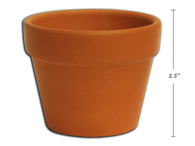 Small Terracotta Planter Brown Color