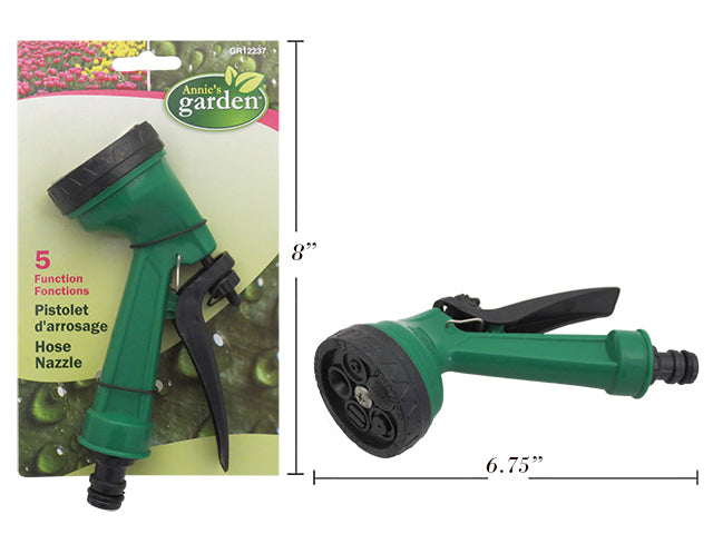Garden Spray Nozzle 5 Function