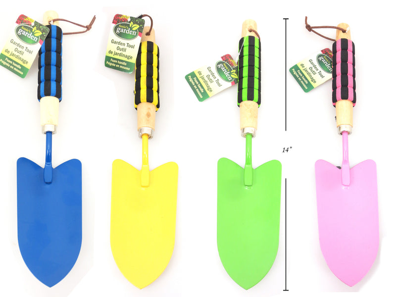 Trowel With Printed Foam Grip Handle