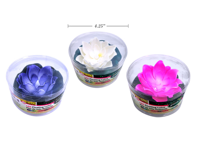 Color Changing Floating Lotus