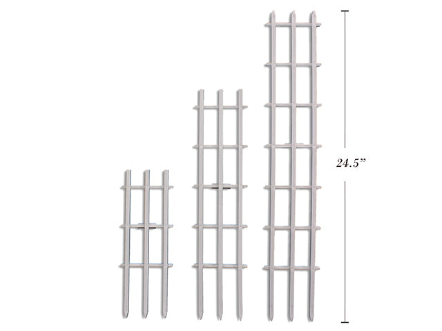 White Plant Support Trellis Medium