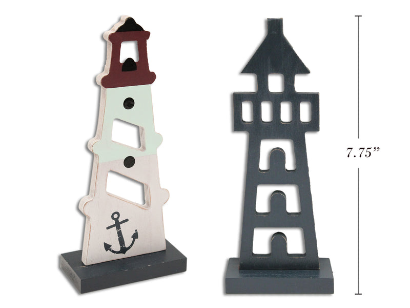 Printed Lighthouse Decor