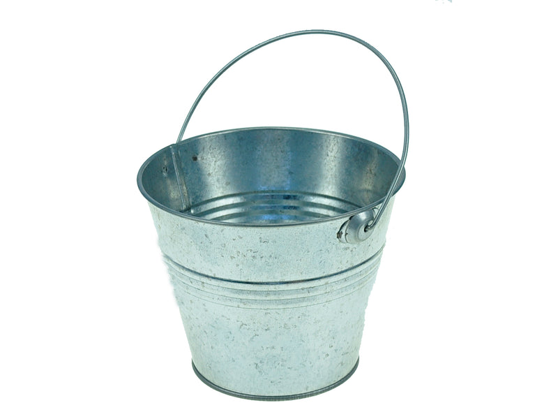 Galvanized Metal Pail With Handle