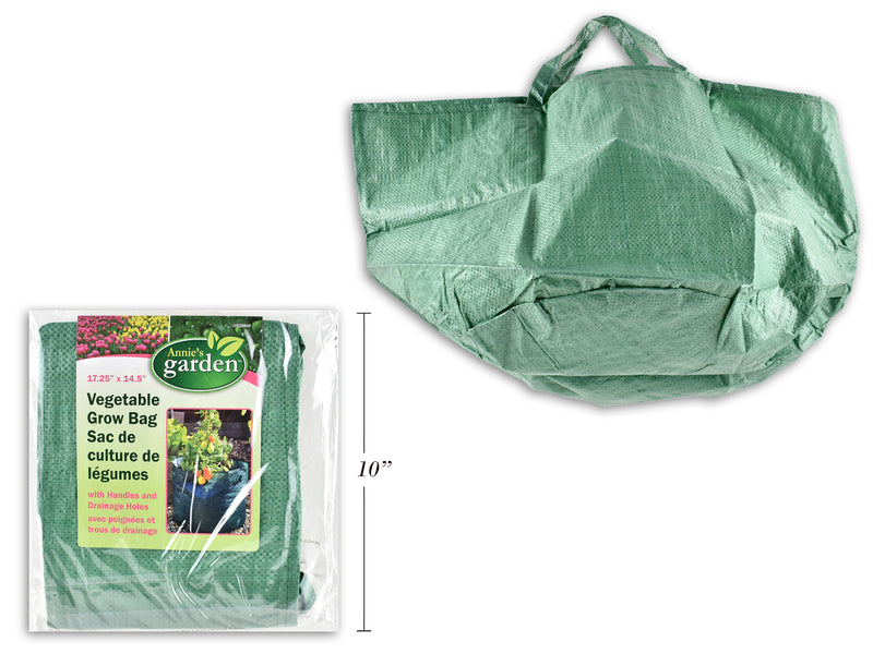 Vegetable Grow Bag With Handles And Drainage Holes