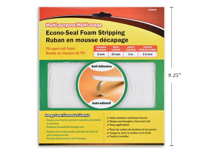 Adhesive Energy Saver Econo Seal Foam