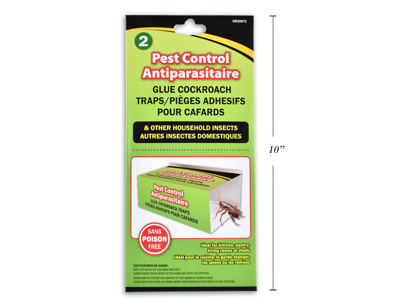 Pest Control Cockroach Traps 2 Pack