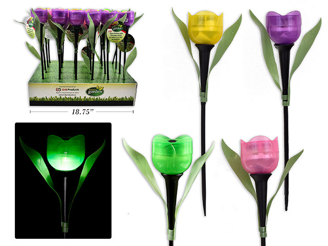 Solar Tulip Stake Light