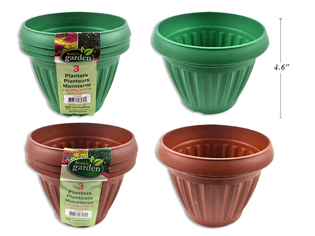 Plastic Round Planter Small