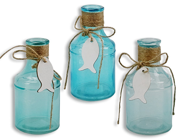 Nautical Glass Decorative Bottle