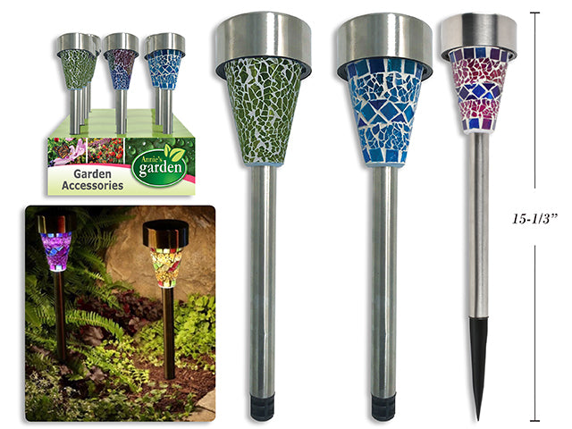 Mosaic Solar Light Stake