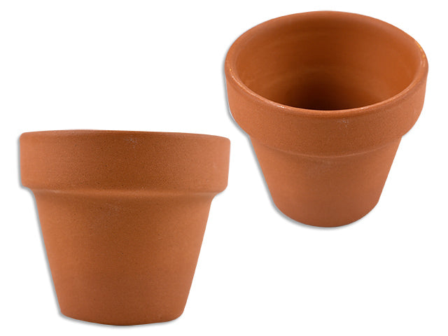 1.75in(TD) x 1-5/8in(H) Terracotta Planter.