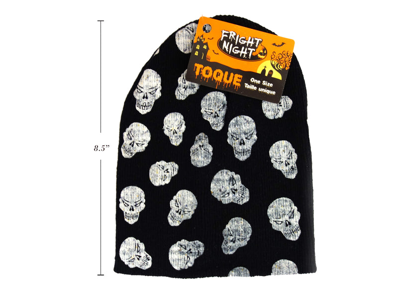 Halloween Printed Knitted Toque One Size