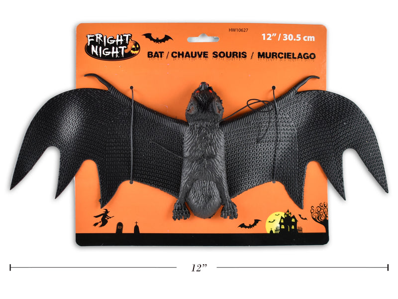 Black Hanging Bat With Elastic String